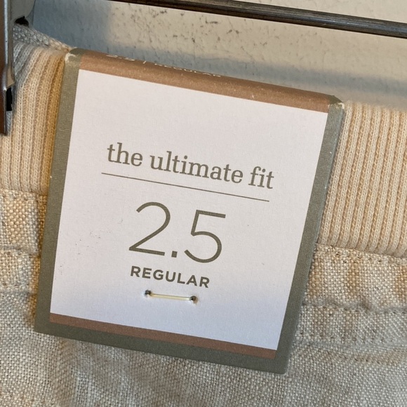 Chicos’s The Ultimate Fit Linen Pants Semi Natural - Picture 8 of 10